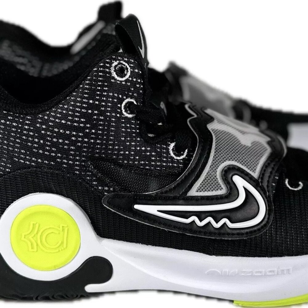 Nike KD Trey 5 X Black White Volt Shoes DD9538 007 Kevin Durant Men Size 10.5